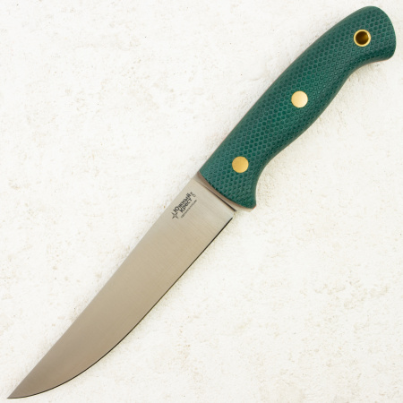 Нож Южный Крест Meat Master, CPR, Micarta Emerald, Насечка