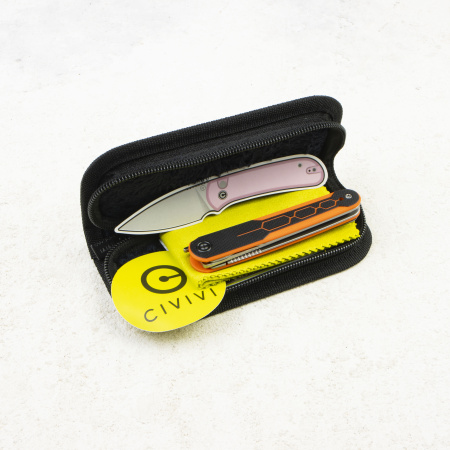 Нож CIVIVI KwaiQ, Nitro-V, G10 Black/Orange Handle, C23015-2 Нож CIVIVI KwaiQ, Nitro-V, G10 Black/Orange Handle, C23015-2