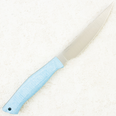 Нож OWL FS130 F Филейный, Elmax Cryo, Micarta Jeans Blue, Kydex