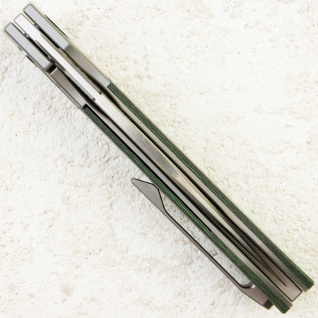 Нож WE Knife Brr15, Satin, M390, Gray Titanium/ Jungle Wear FatCarbon Fiber Handle, WE24007-4 Нож WE Knife Brr15, Satin, M390, Gray Titanium/ Jungle Wear FatCarbon Fiber Handle, WE24007-4