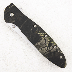 Нож Kershaw Leek-Camo, 14C28N, 6061-T6 Aluminum - складной туристические ножи из стали Нож Kershaw Leek-Camo, 14C28N, 6061-T6 Aluminum - складной туристические ножи из стали