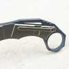 Нож WE Knife Tayra, Stonewashed, M390, Titanium Gray/Blue Handle, WE24069-2 Нож WE Knife Tayra, Stonewashed, M390, Titanium Gray/Blue Handle, WE24069-2
