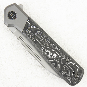 Нож WE Knife Soothsayer, 20CV, Titanium/Aluminum Foil with Carbon - складной туристические ножи из стали Нож WE Knife Soothsayer, 20CV, Titanium/Aluminum Foil with Carbon - складной туристические ножи из стали