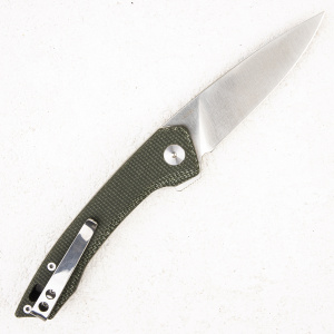 Нож QSP Leopard, 14C28N, Linen Micarta Green - складной туристические ножи из стали Нож QSP Leopard, 14C28N, Linen Micarta Green - складной туристические ножи из стали