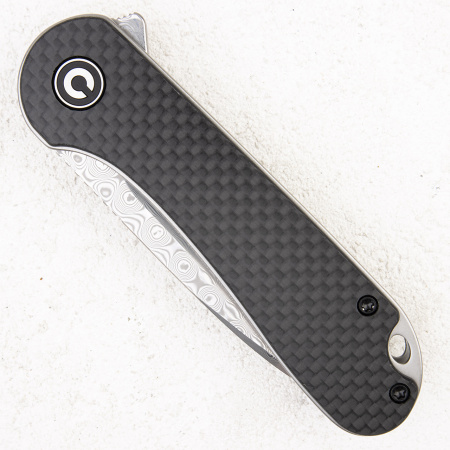 Нож CIVIVI Elementum, Damascus, G10/Carbon Black, C907DS