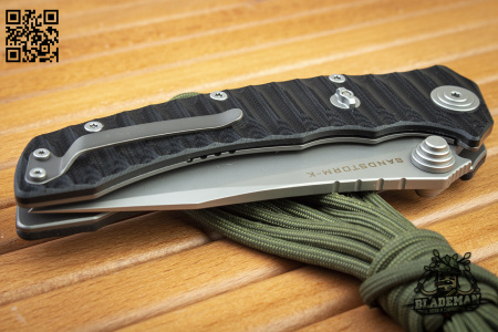 Нож Maxace Sandstorm-K, Bohler K110, G10 Black Нож Maxace Sandstorm-K, Bohler K110, G10 Black - купить в интернет-магазине Blademan