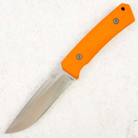 Нож OWL Barn F, N690 Cryo, G10 OR/BK, Kydex BK/CL