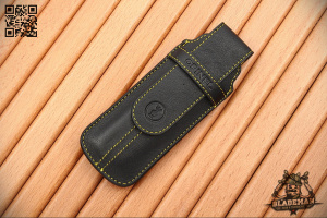 Чехол кожаный Opinel Chic, черный - купить в интернет-магазине Blademan