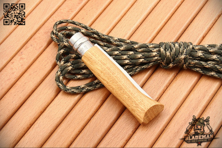 Нож Opinel №8 Animalia, Нержавеющая сталь, Дуб, Гравировка олени - купить в интернет-магазине Blademan