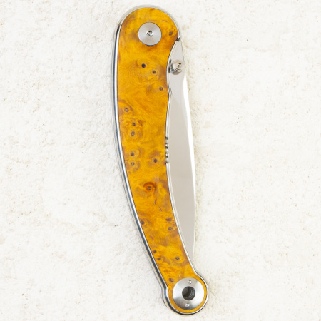 Нож QSP Dolphin, Mirror 14C28N, Stabilized Wood Handle, QS161-B Нож QSP Dolphin, Mirror 14C28N, Stabilized Wood Handle, QS161-B