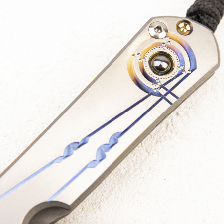 Нож Chris Reeve Small Sebenza 21 Unique Graphic Hematite Inlay 1871 - купить в интернет-магазине Blademan