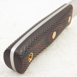 Нож Южный Крест Росомаха, N690, Микарта Красно-Черная, Конвекс Нож Южный Крест Росомаха, N690, Микарта Красно-Черная, Конвекс - купить в интернет-магазине Blademan