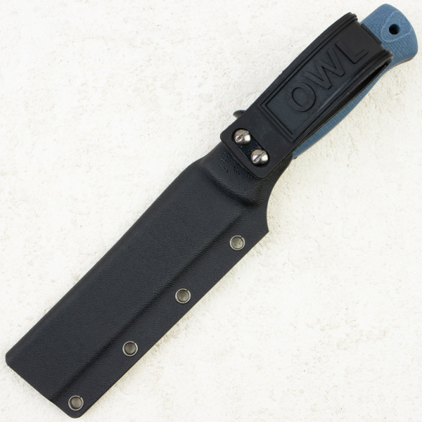 Нож OWL Otus F, N690 Cryo, G10 Navy Blue, Kydex