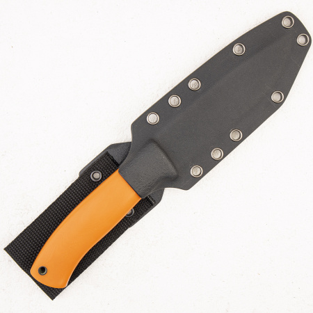Нож Apus Knives Destruktor, K110, G10 Orange, Kydex Classic