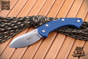 Нож Boker Plus Zero, Blue - складной туристические ножи из стали