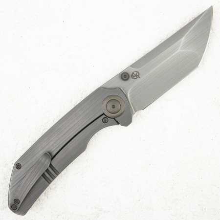 Нож WE Knife Thug XL, CPM 20CV, Titanium Gray - купить в интернет-магазине Blademan