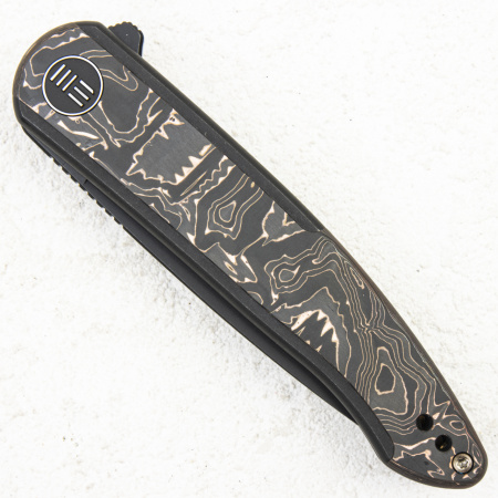 Нож WE Knife Smooth Sentinel, 20CV, Titanium/Carbon+Copper Foil Нож WE Knife Smooth Sentinel, 20CV, Titanium/Carbon+Copper Foil - купить в интернет-магазине Blademan