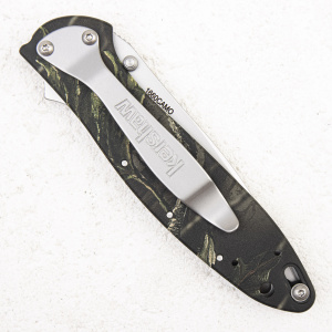 Нож Kershaw Leek-Camo, 14C28N, 6061-T6 Aluminum - складной туристические ножи из стали Нож Kershaw Leek-Camo, 14C28N, 6061-T6 Aluminum - складной туристические ножи из стали