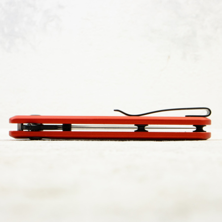 Нож SENCUT ArcBlast Flipper & Button Lock, 9Cr18MoV, Red Aluminum Handle, S22043B-4 Нож SENCUT ArcBlast Flipper & Button Lock, 9Cr18MoV, Red Aluminum Handle, S22043B-4