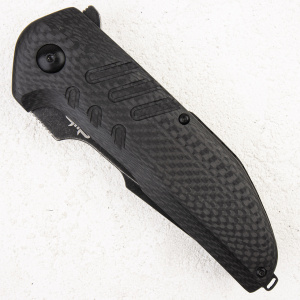 Нож Brous Blades Strife, D2 Acid Stonewash, Carbon Fiber Black Нож Brous Blades Strife, D2 Acid Stonewash, Carbon Fiber Black