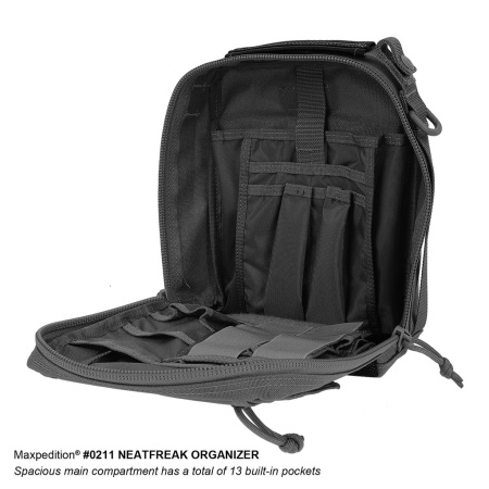 Сумка MAXPEDITION Neatfreak Organizer, Black, 211B Сумка MAXPEDITION Neatfreak Organizer, Black, 211B