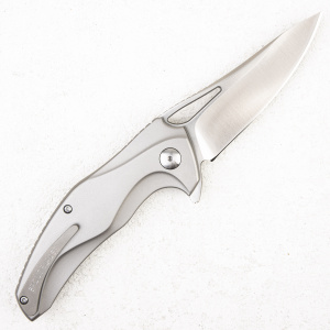 Нож Brous Blades Exo, D2 Satin, Titanium, BRB90 Нож Brous Blades Exo, D2 Satin, Titanium, BRB90