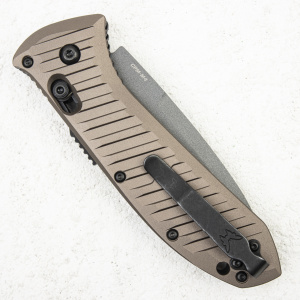 Нож Benchmade Presidio 2, 5700SGY-1, CPM M4, Aluminum Burnt Bronze - складной туристические ножи из стали Нож Benchmade Presidio 2, 5700SGY-1, CPM M4, Aluminum Burnt Bronze - складной туристические ножи из стали