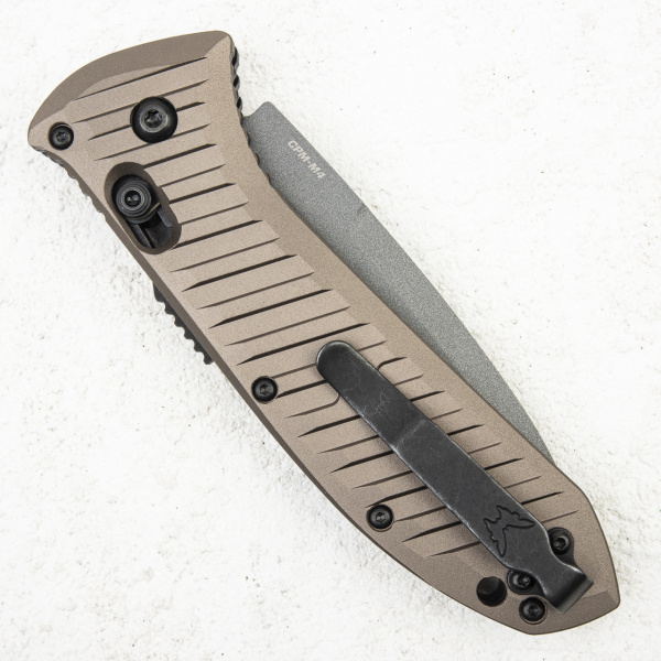 Нож Benchmade Presidio 2, 5700SGY-1, CPM M4, Aluminum Burnt Bronze