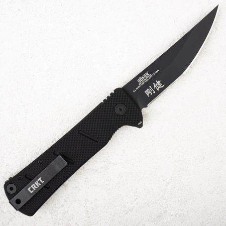 Нож CRKT Goken, 4116, G10 Black, CR2920 Нож CRKT Goken, 4116, G10 Black, CR2920