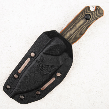 Нож Benchmade Hidden Canyon Hunter 15017-1, S90V, Richlite/G10 Orange - купить в интернет-магазине Blademan