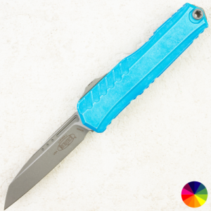 Нож Microtech Cypher II, Apocalyptic, M390MK, Aluminum Marbled Blue, 1241-10 MBL Нож Microtech Cypher II, Apocalyptic, M390MK, Aluminum Marbled Blue, 1241-10 MBL