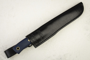 Нож Южный Крест ТКК, N690, Микарта Синяя, Насечка Нож Южный Крест ТКК, N690, Микарта Синяя, Насечка - купить в интернет-магазине Blademan