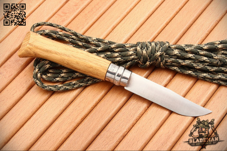 Нож Opinel №8 Animalia, Нержавеющая сталь, Дуб, Гравировка кабан - купить в интернет-магазине Blademan