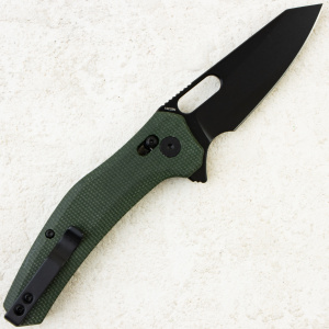 Нож QSP Emu, Black 14C28N, Micarta Green, QS164-B2 Нож QSP Emu, Black 14C28N, Micarta Green, QS164-B2