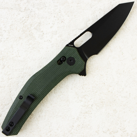 Нож QSP Emu, Black 14C28N, Micarta Green, QS164-B2 Нож QSP Emu, Black 14C28N, Micarta Green, QS164-B2
