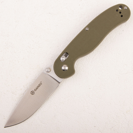 Нож Ganzo G727M, 440C, G10 Green - купить в интернет-магазине Blademan