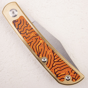 Нож WKL Mockingbird, ELMAX, Bronze/Micarta Orange/Black Нож WKL Mockingbird, ELMAX, Bronze/Micarta Orange/Black