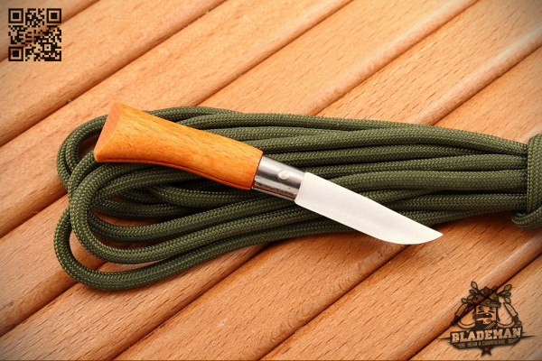Opinel №2, Углеродистая сталь, Бук - складной туристические ножи из стали