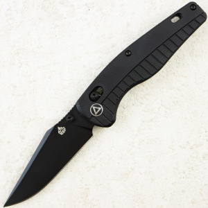 Нож QSP Reptile, Black, 14C28N, G10 Black Handle, QS165-C2