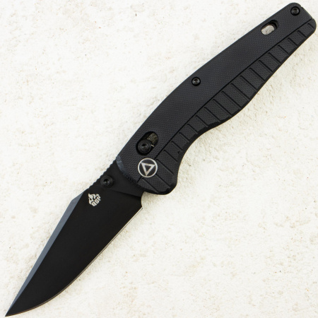 Нож QSP Reptile, Black, 14C28N, G10 Black Handle, QS165-C2