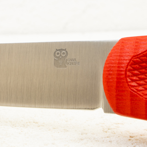 Нож OWL North F Грибок, Cromax Cryo, G10 Red, Kydex