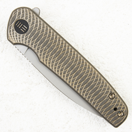 Нож WE Knife Shakan, 20CV, Titanium Black/Gold. LIMITED EDITION Нож WE Knife Shakan, 20CV, Titanium Black/Gold. LIMITED EDITION - купить в интернет-магазине Blademan