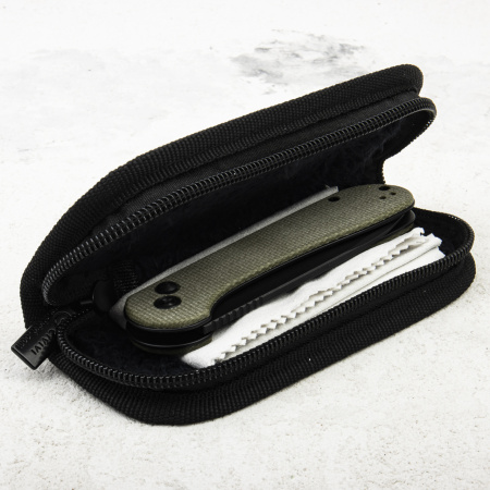 Нож CIVIVI Elementum Button Lock, 14C28N Black, Micarta Olive, C2103B Нож CIVIVI Elementum Button Lock, 14C28N Black, Micarta Olive, C2103B