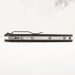 Нож Ontario Rat 1, D2, Satin, Black Carbon, 8867CF - складной туристические ножи из стали Нож Ontario Rat 1, D2, Satin, Black Carbon, 8867CF - складной туристические ножи из стали