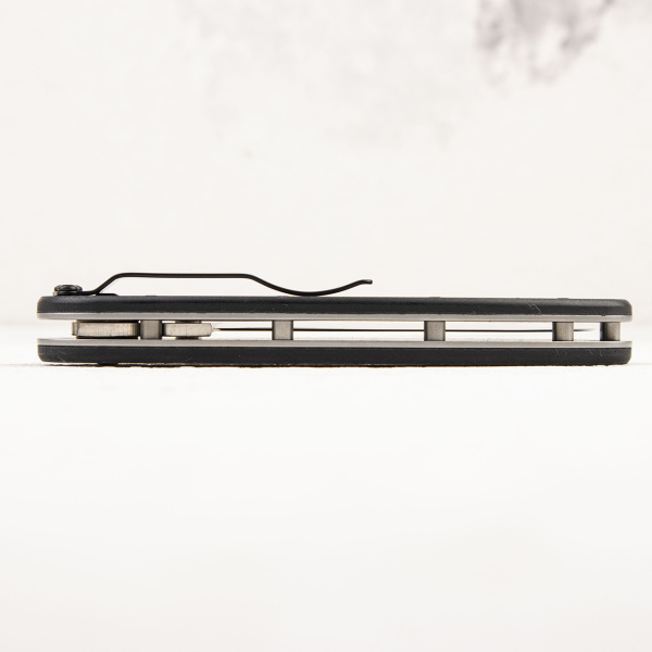 Нож Ontario Rat 1, D2, Satin, Black Carbon, 8867CF