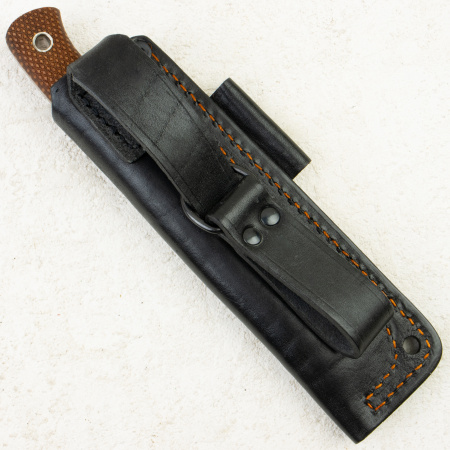 Нож Южный Крест ЯГД, Elmax, Convex, Micarta Coyote, Насечка