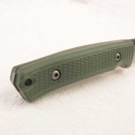 Нож OWL Barn S F, N690 Cryo, G10 Olive Handle, Kydex