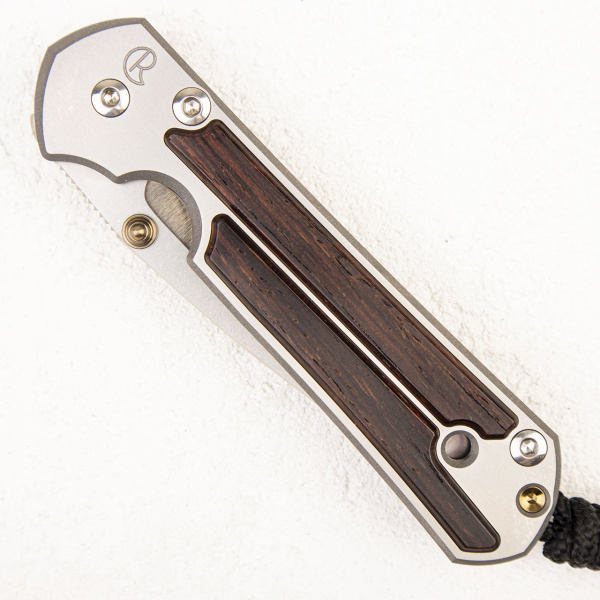 Нож Chris Reeve Small Sebenza 21 Cocobolo Inlay - складной туристические ножи из стали
