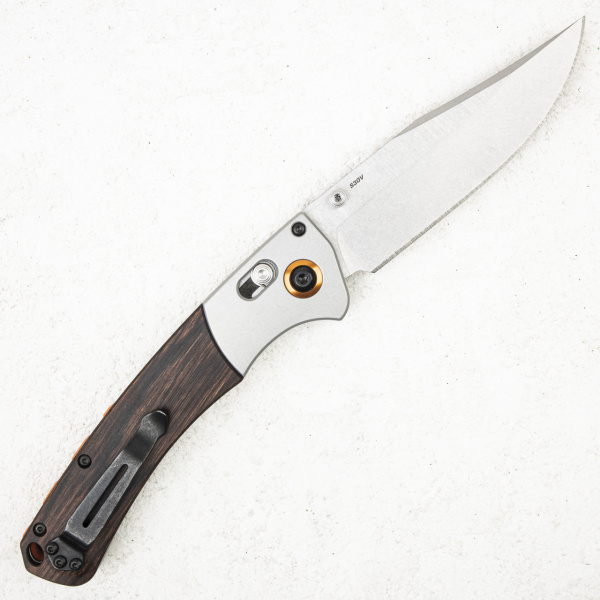 Нож Benchmade Crooked River, 15080-2, CPM-S30V, Wood