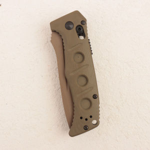 Нож Benchmade Mini Auto Adamas, CruWear, OD Green G10 Handle, 2730FE-2